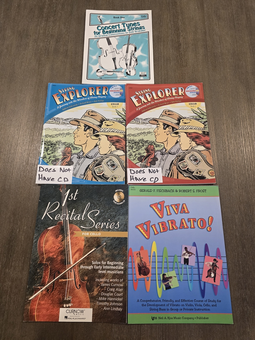Neil A. Kjos Music Company Viva Vibrato! For Cello Book Set